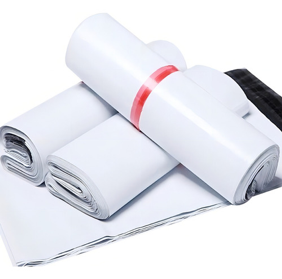 Bolsas Courier Plastico Fucsia 17x30cm Autoadhesivas Impermeables Thek 6