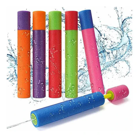 X2 Pistola Juguete Lanza Agua Espuma Verano Piscina 30 Cm