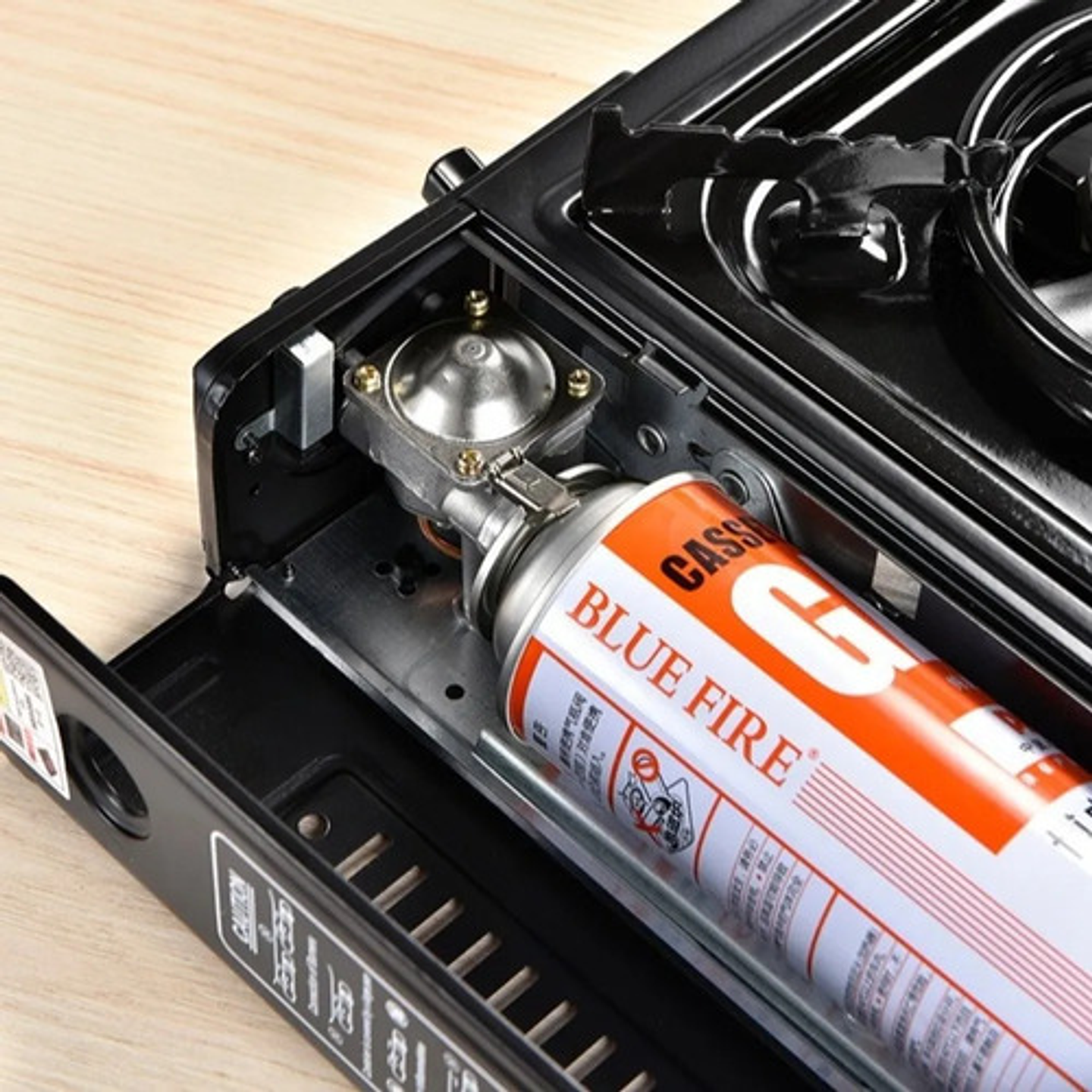 Cocina Portátil De Gas Para Camping Regulador Cocinilla 8