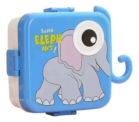 Lonchera Infantil Super Dino Con Compartimentos 23 X 19 X 9 