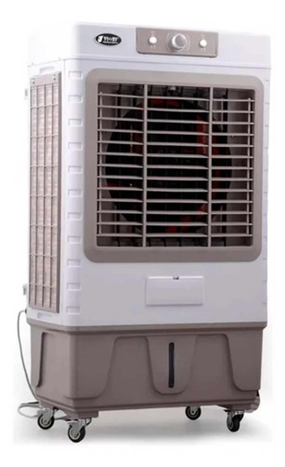 Climatizador Portátil Click 50l Aire Frío Potente 240w Con Ruedas Blanco 8
