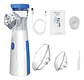 Nebulizador Ultrasónico Portátil Inalámbrico Silencioso Micromalla Mesh Blanco/azul - Miniatura 1