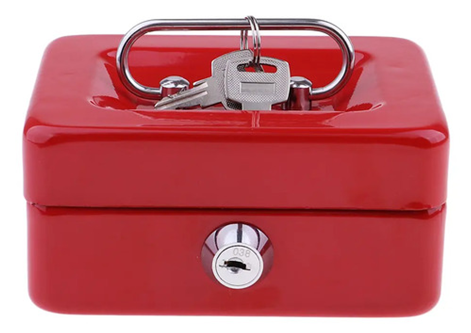 Caja Organizadora Para Piezas Pequeñas Roja Rojo 1