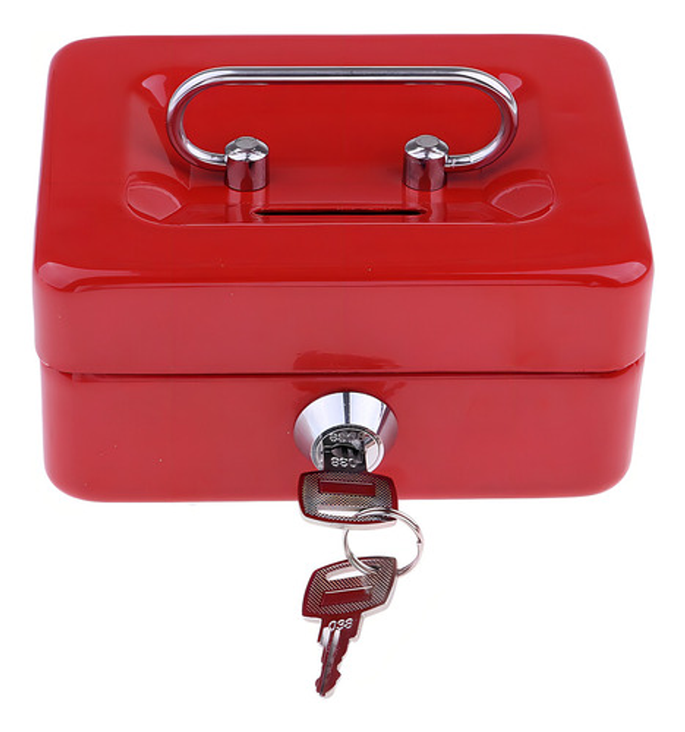 Caja Organizadora Para Piezas Pequeñas Roja Rojo 9