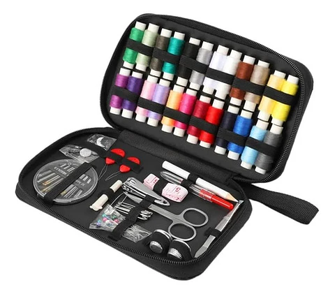 Kit Costura Profesional Completo Thek Estuche Viaje 100pcs