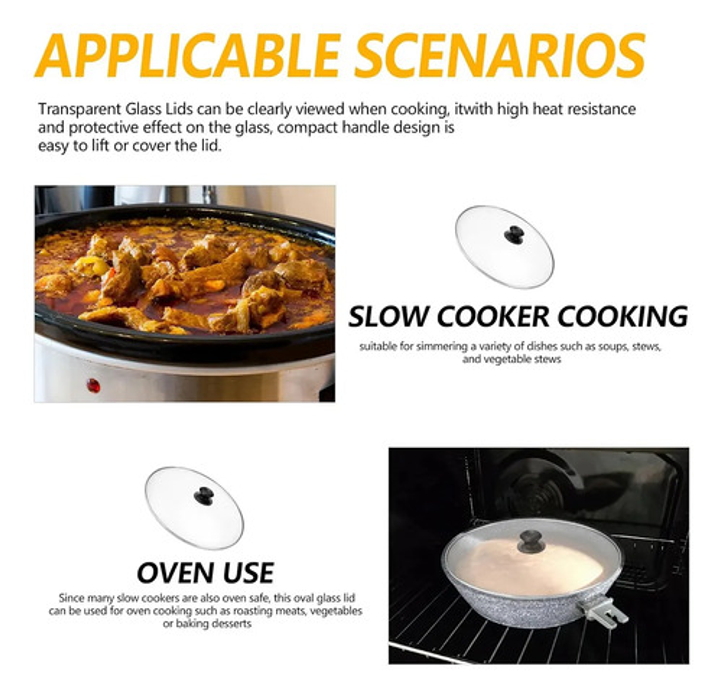 Tapa De Repuesto Vidrio Thek 28cm Resistente Al Calor 5