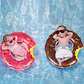 Flotador Dona Donuts Flotadores Inflables Piscina 60cm Chocolate - Miniatura 2