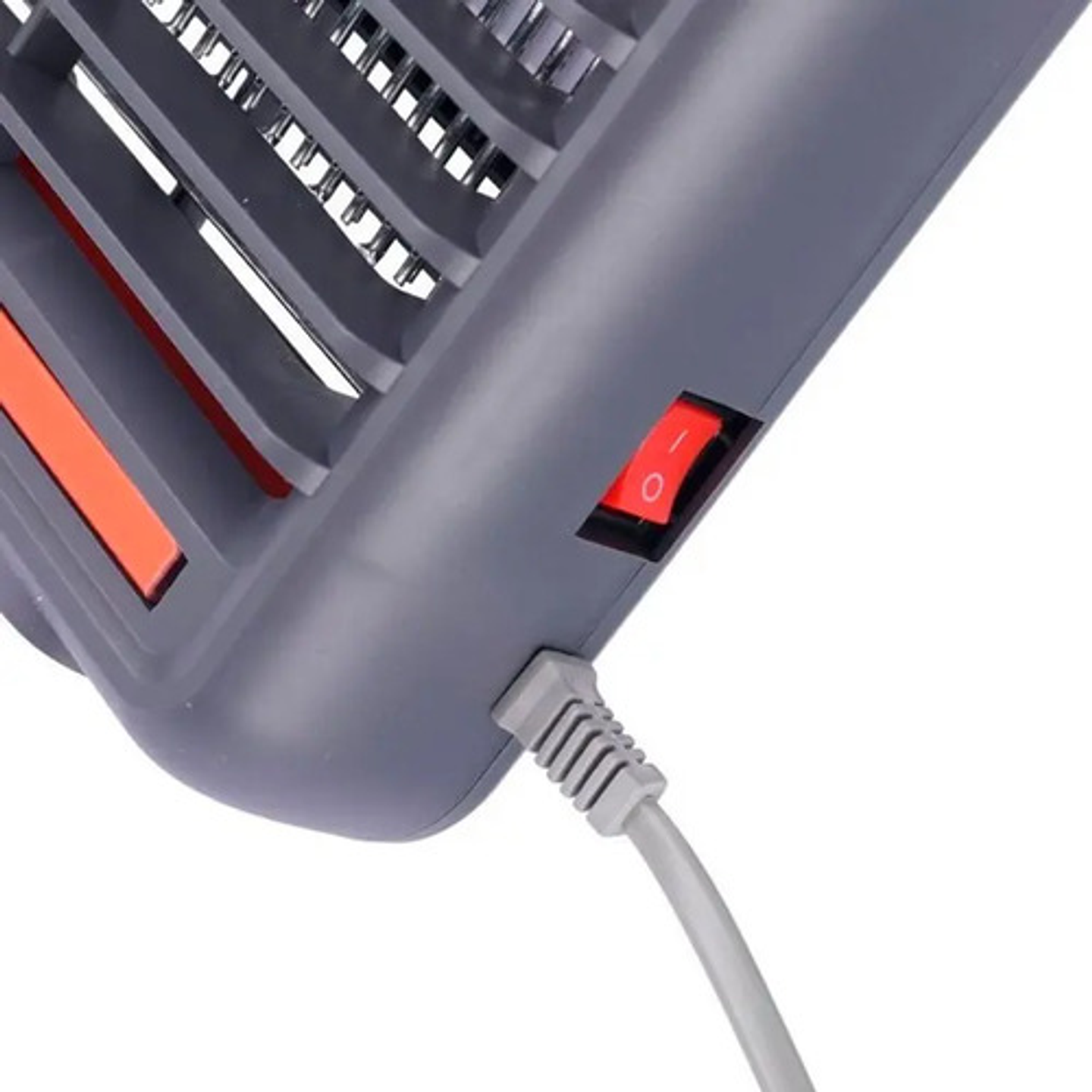 Matamosquitos Eléctrico Led 6w Doble Tubo Antimosquitos Gris Oscuro 3