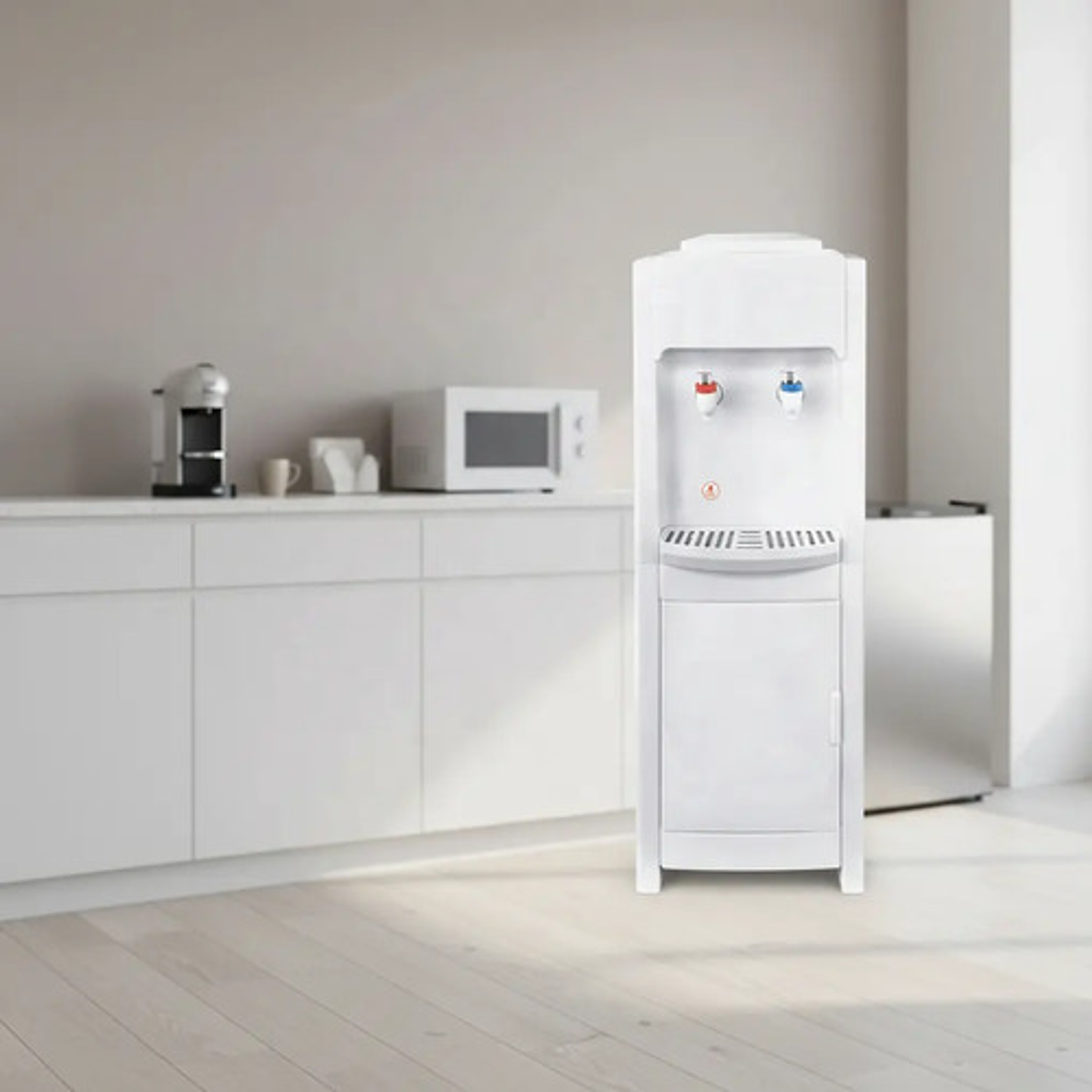 Dispensador De Agua Fría Y Caliente Eléctrico De Pedestal 6