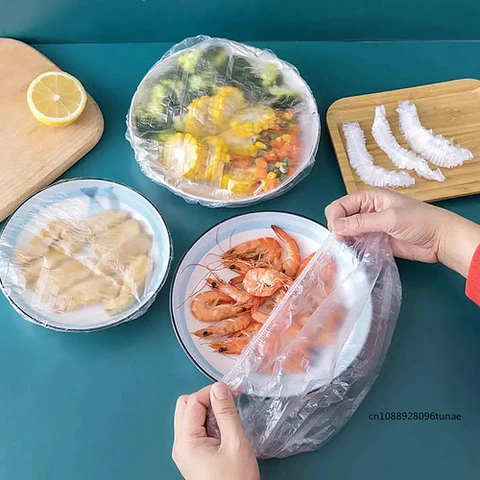 Fundas Elásticas Desechables Para Alimentos Pack X100 Unid