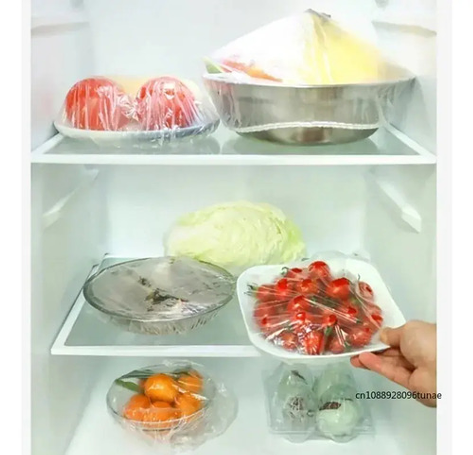 Fundas Elásticas Desechables Para Alimentos Pack X100 Unid 2