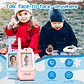 Walkie Talkie Infantil Con Videollamada Alcance 200m Rosa Claro Celeste - Miniatura 3