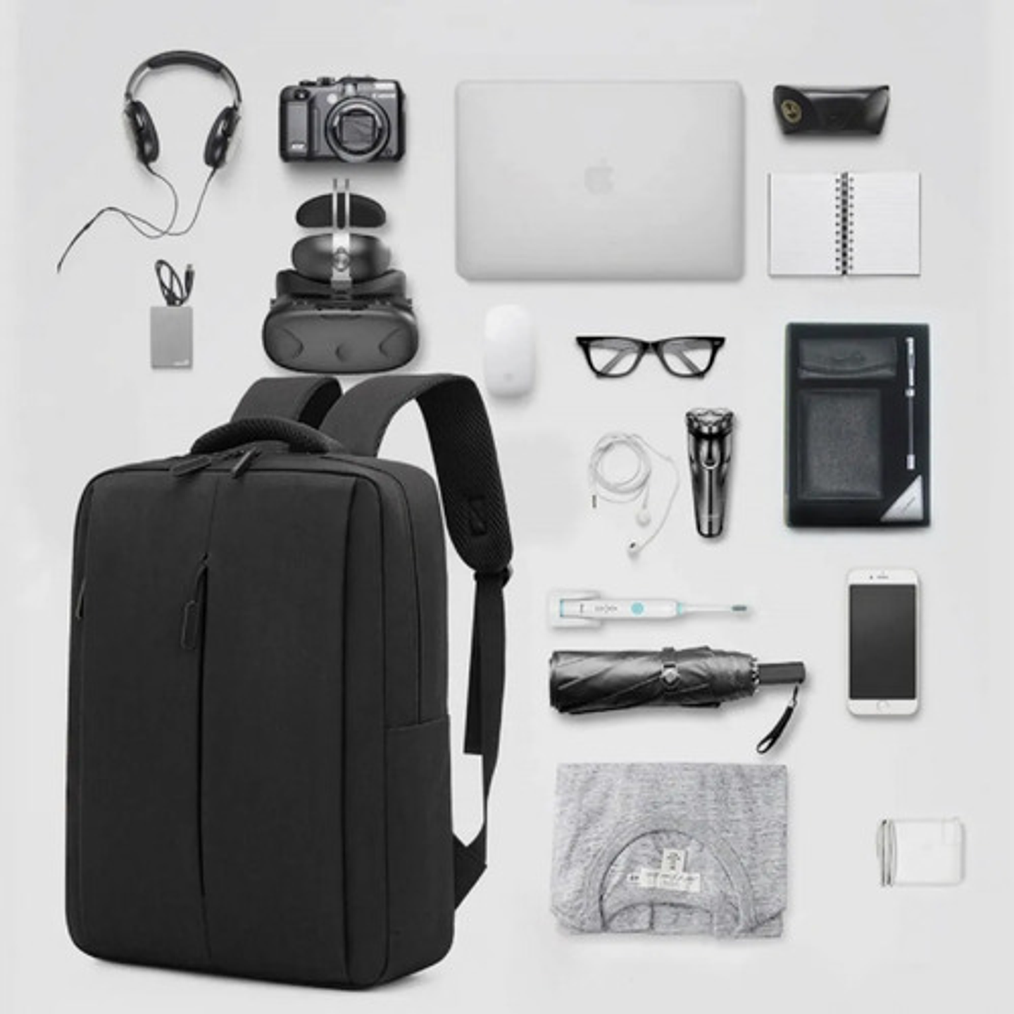 Morral Back Clásico En Poliéster Universidad Colegio Bolso  6