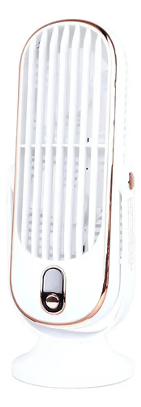 Ventilador Torre Escritorio Usb Recargable 5 Velocidades