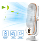 Ventilador Torre Escritorio Usb Recargable 5 Velocidades - Miniatura 8