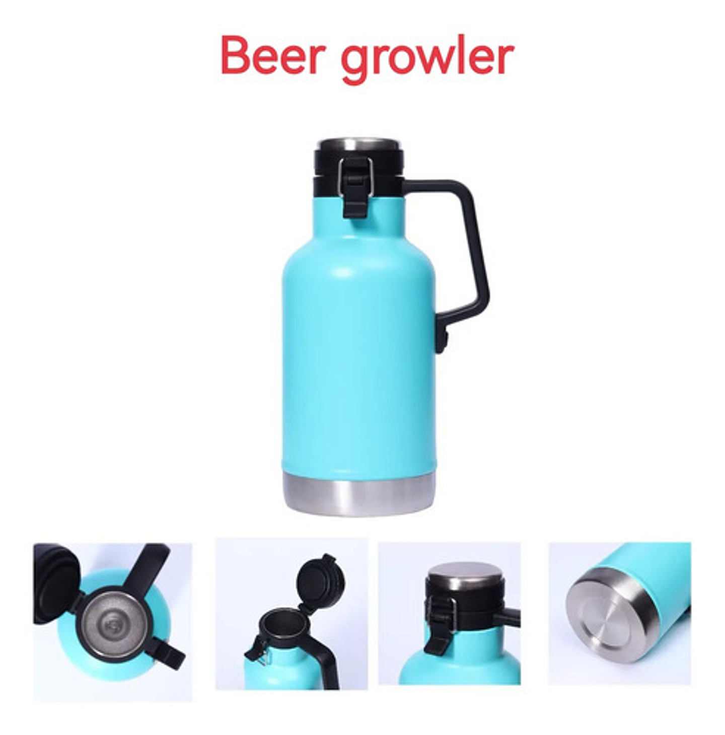 Botella Térmica Acero Inoxidable 1900 Ml Con Asa Botellas 7