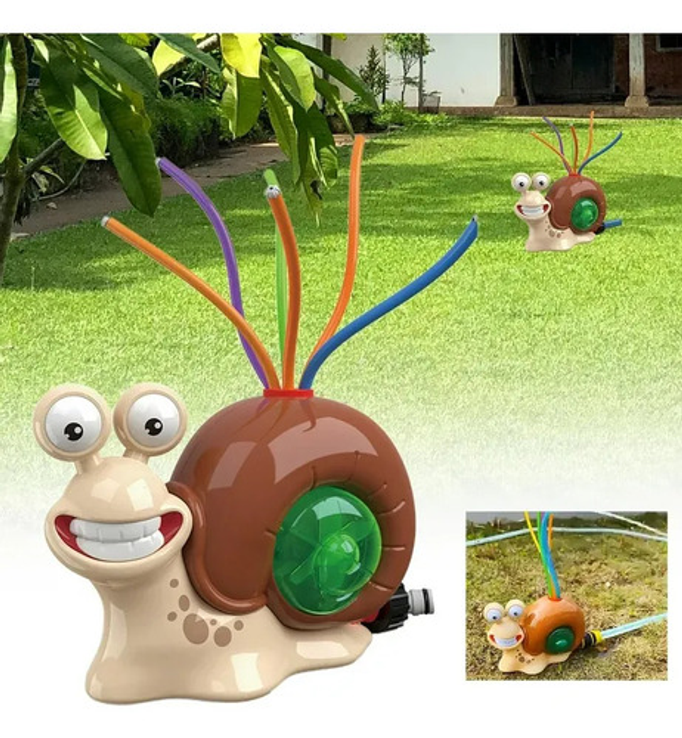 Aspersor Infantil Salpica Agua Juegos Exterior Verano 3