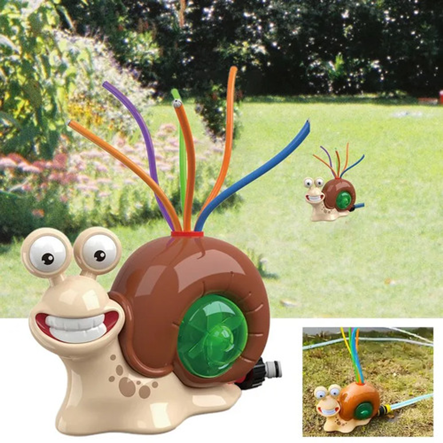 Aspersor Infantil Salpica Agua Juegos Exterior Verano 5