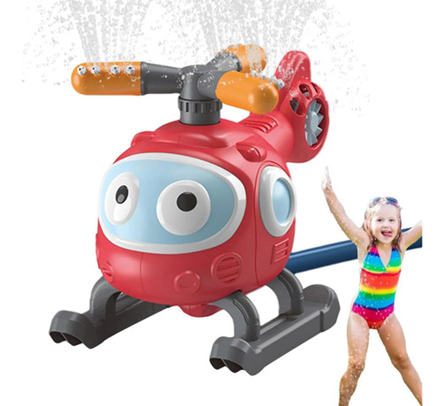 Aspersor Infantil Salpica Agua Juegos Exterior Verano 5