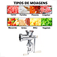 Moledora De Carne Manual Multiuso Profesional Acero N10 - Miniatura 3