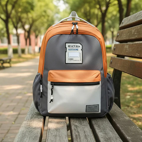 Mochila Escolar Con Capucha Estilo Urbano Calidad Premium
