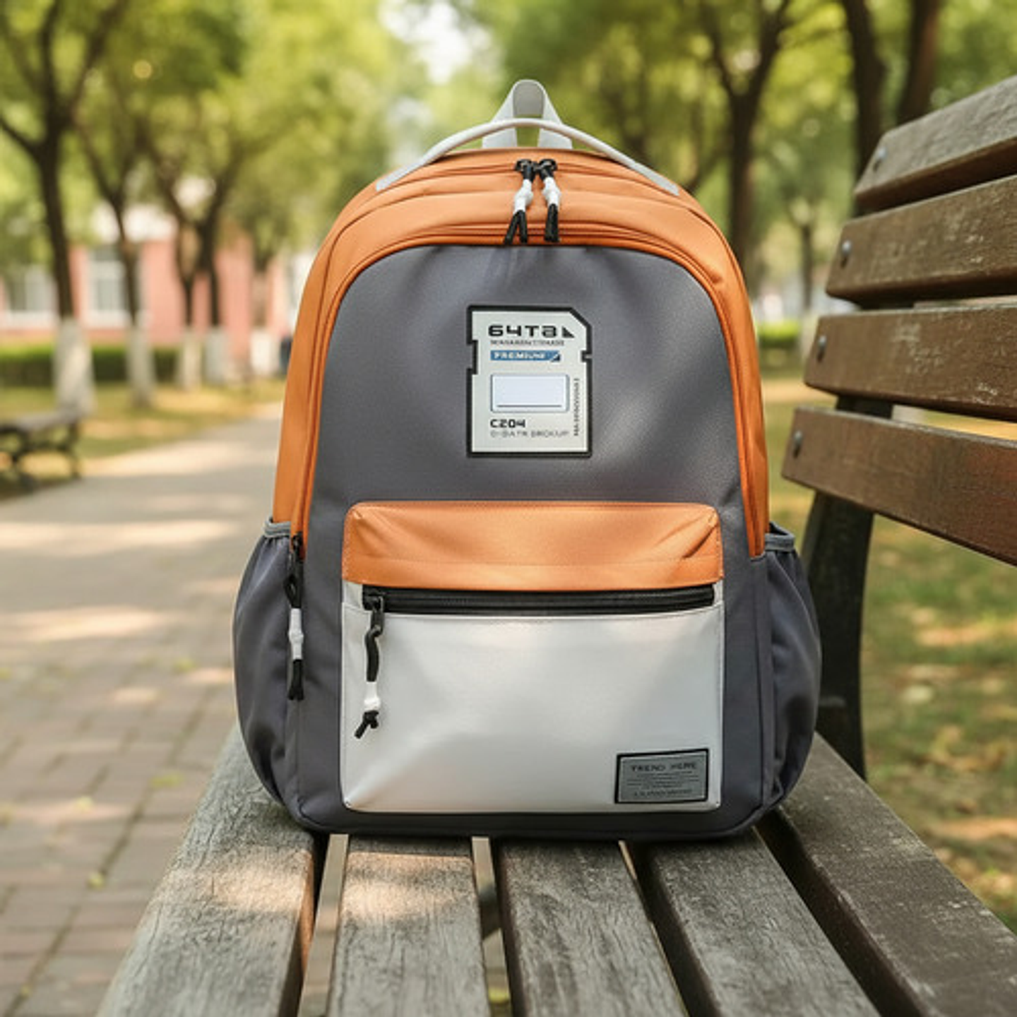 Mochila Escolar Con Capucha Estilo Urbano Calidad Premium 1