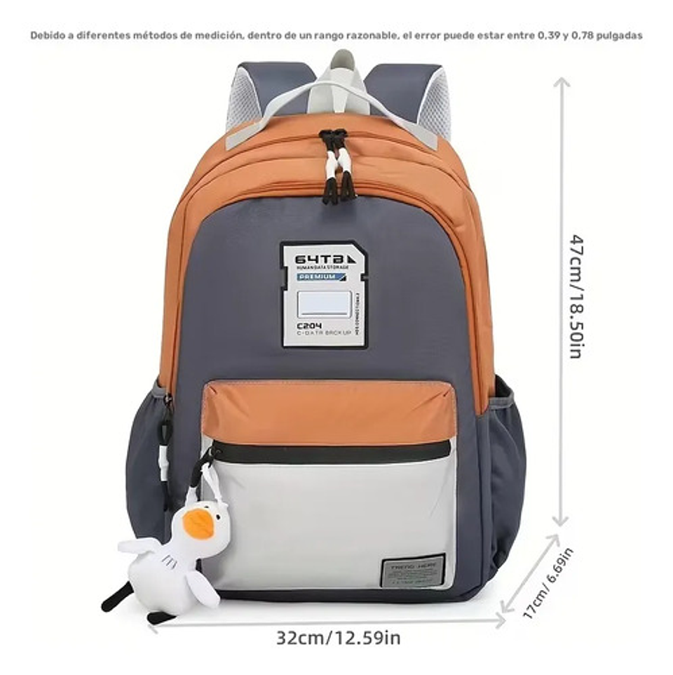 Mochila Escolar Con Capucha Estilo Urbano Calidad Premium 3