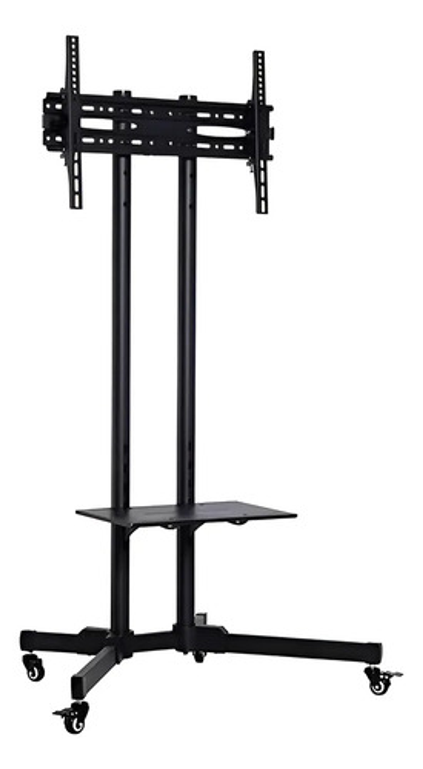 Soporte De Piso Para Tv Con Ruedas 32-65'' Base Profesional Negro 4