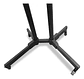 Soporte De Piso Para Tv Con Ruedas 32-65'' Base Profesional Negro - Miniatura 6