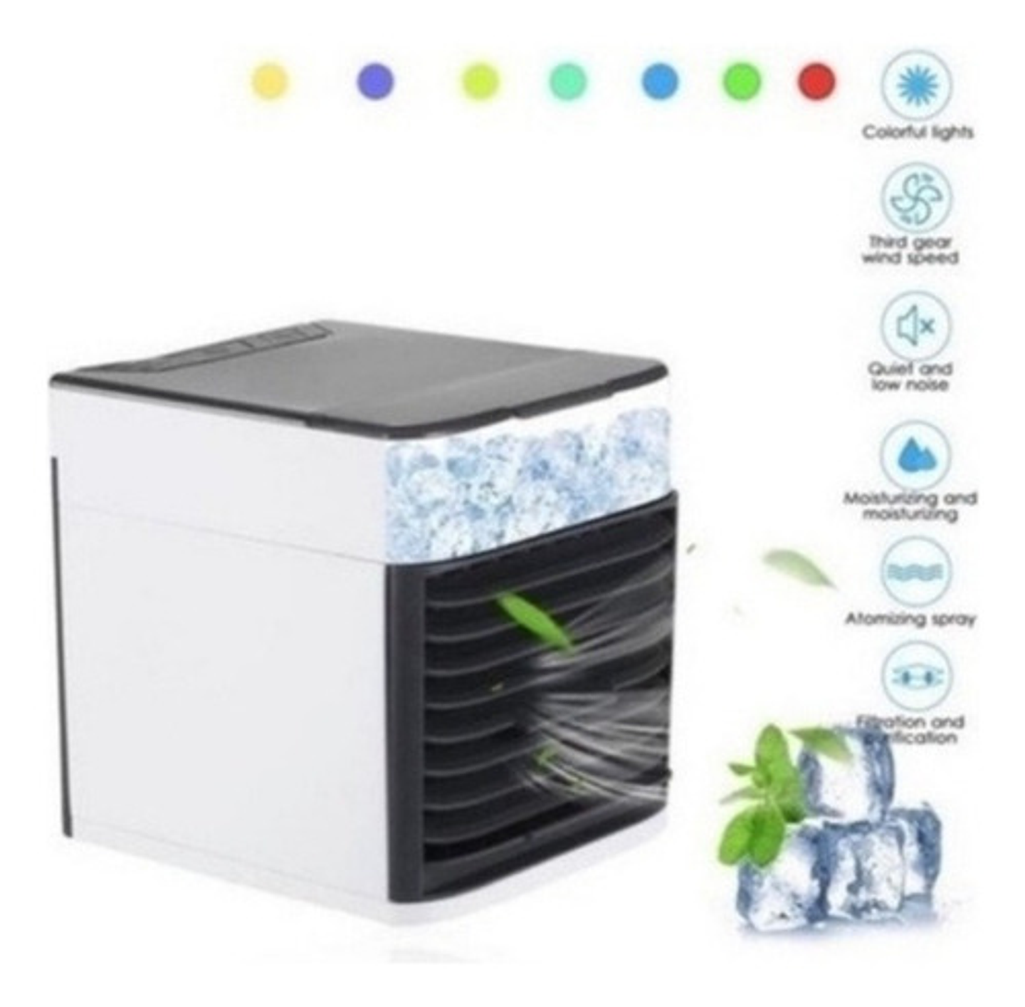 Mini Aire Acondicionado Portatil Arctic Air Ultra Color Blanco 2