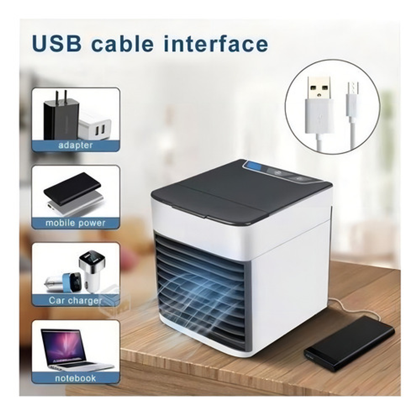 Mini Aire Acondicionado Portatil Arctic Air Ultra Color Blanco 3