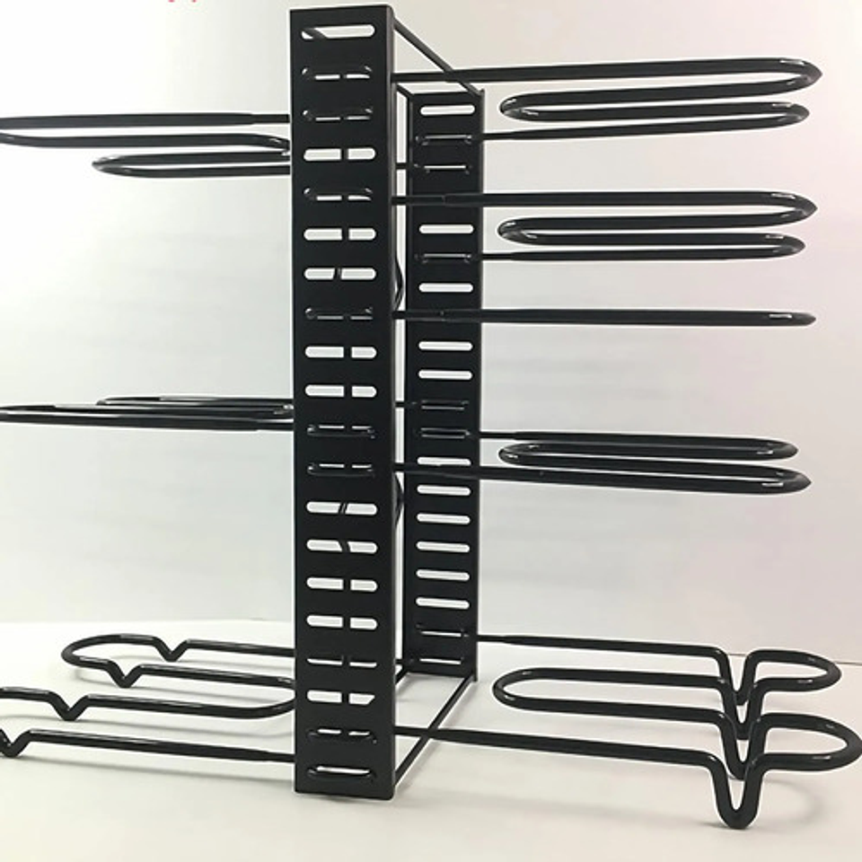 Organizador De Ollas Y Sartenes Thek Estante Ajustable Cocin 4