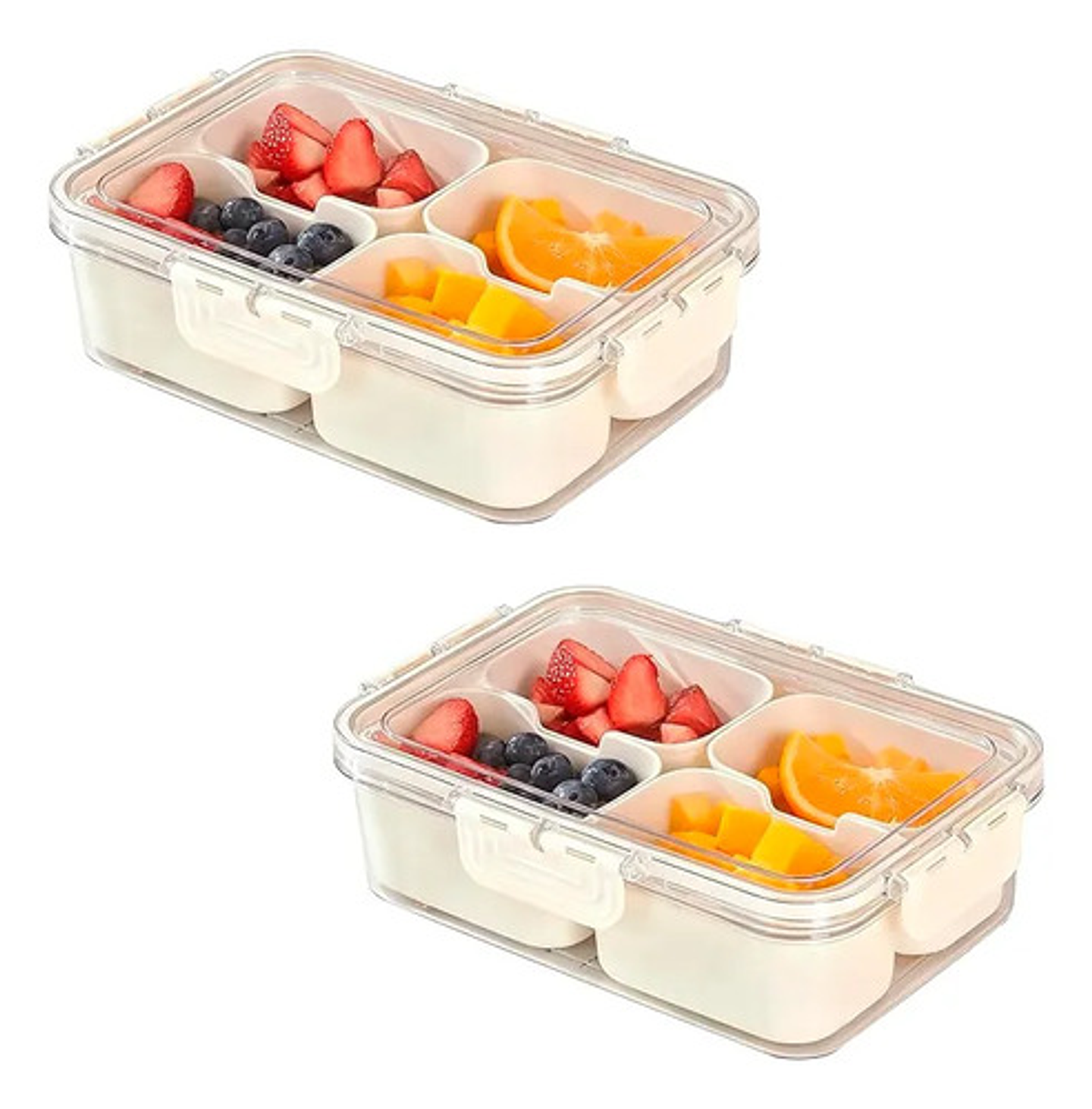 Organizador De Condimentos Thek Hermético 4 Divisiones 2