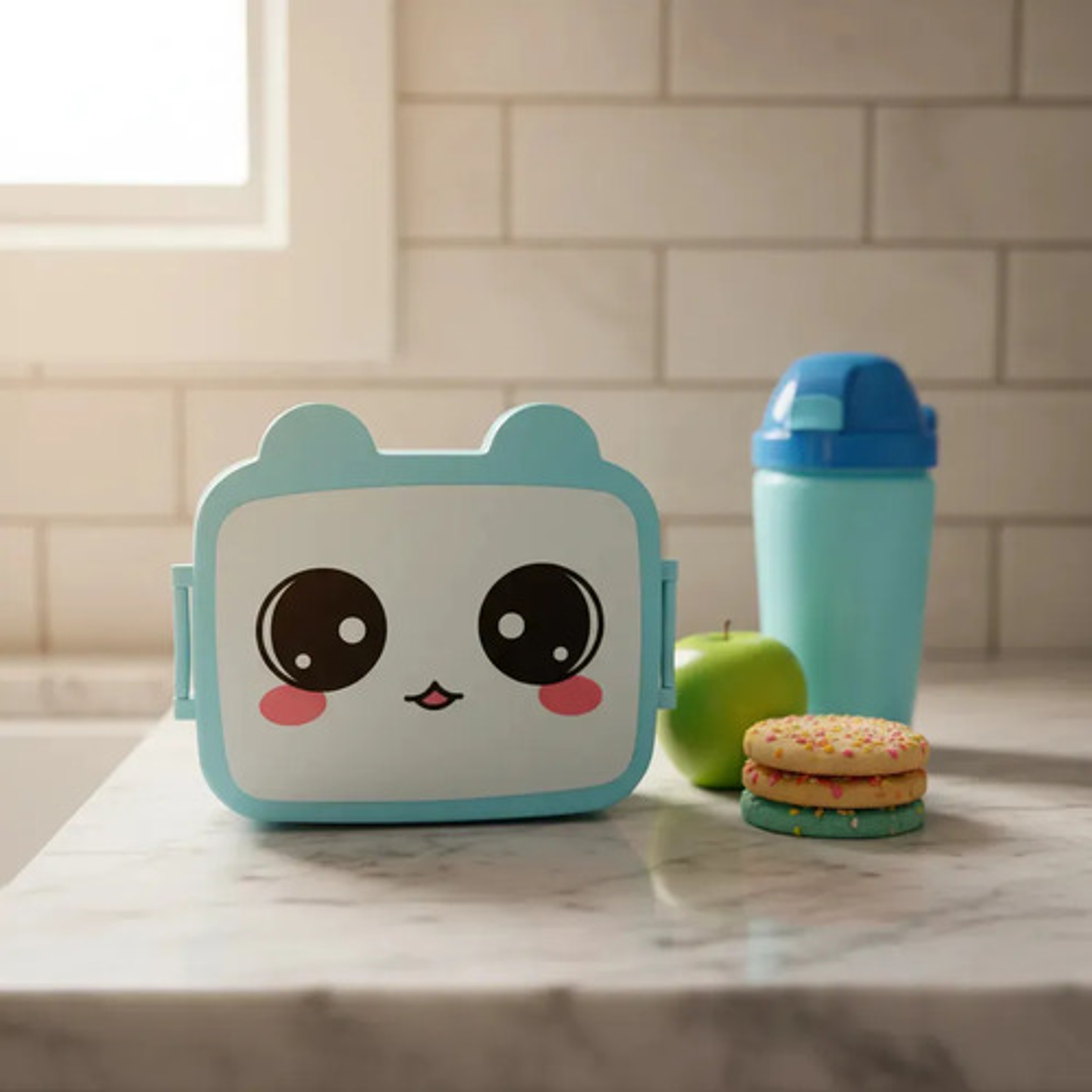 Lonchera Colación Y Termo Envase Escolar Tupper Vianda Niños 3