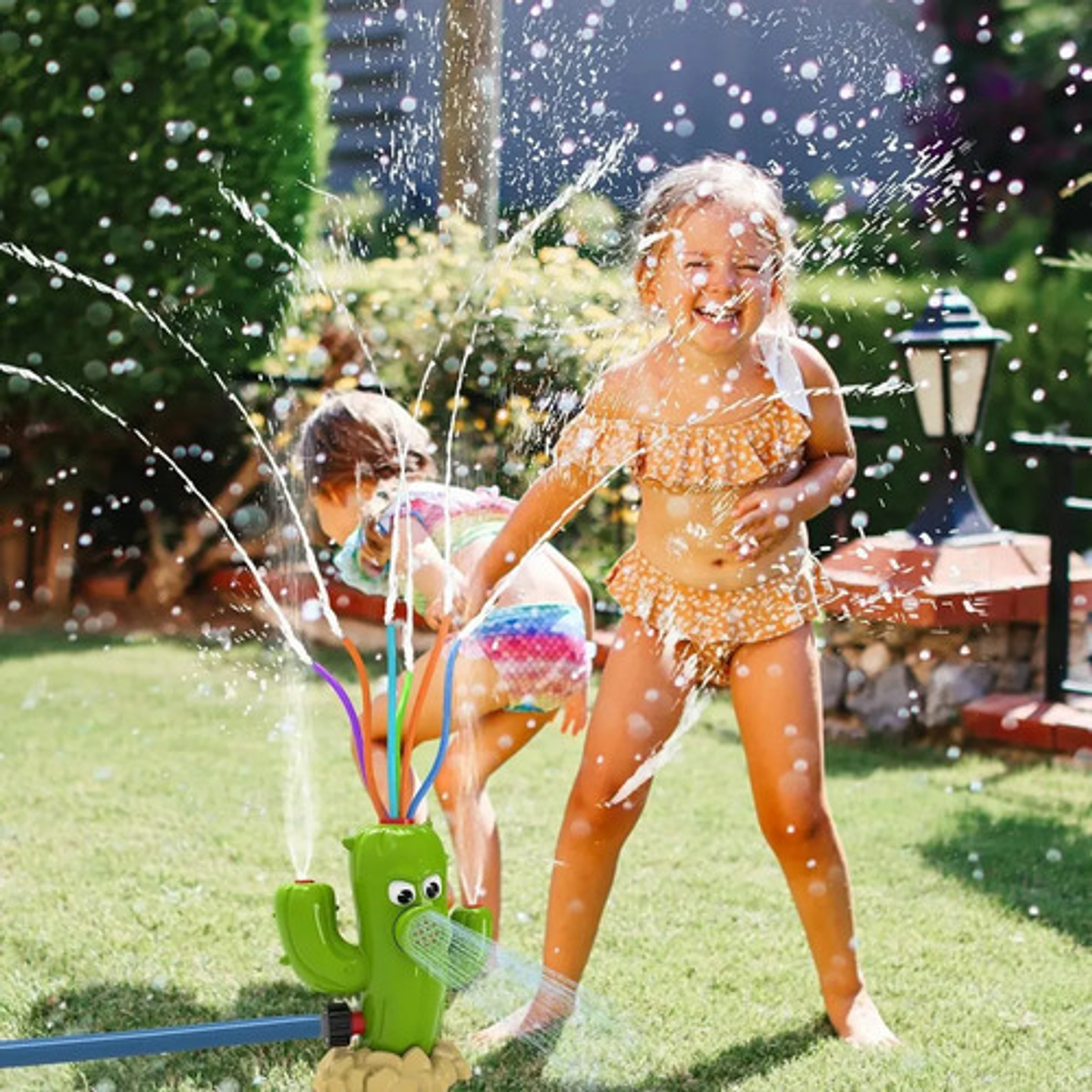 Aspersor Infantil Salpica Agua Juegos Exterior Verano 4