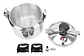 Olla A Presión De Aluminio 3l Cocina Hogar Y Gas Plateado - Miniatura 4