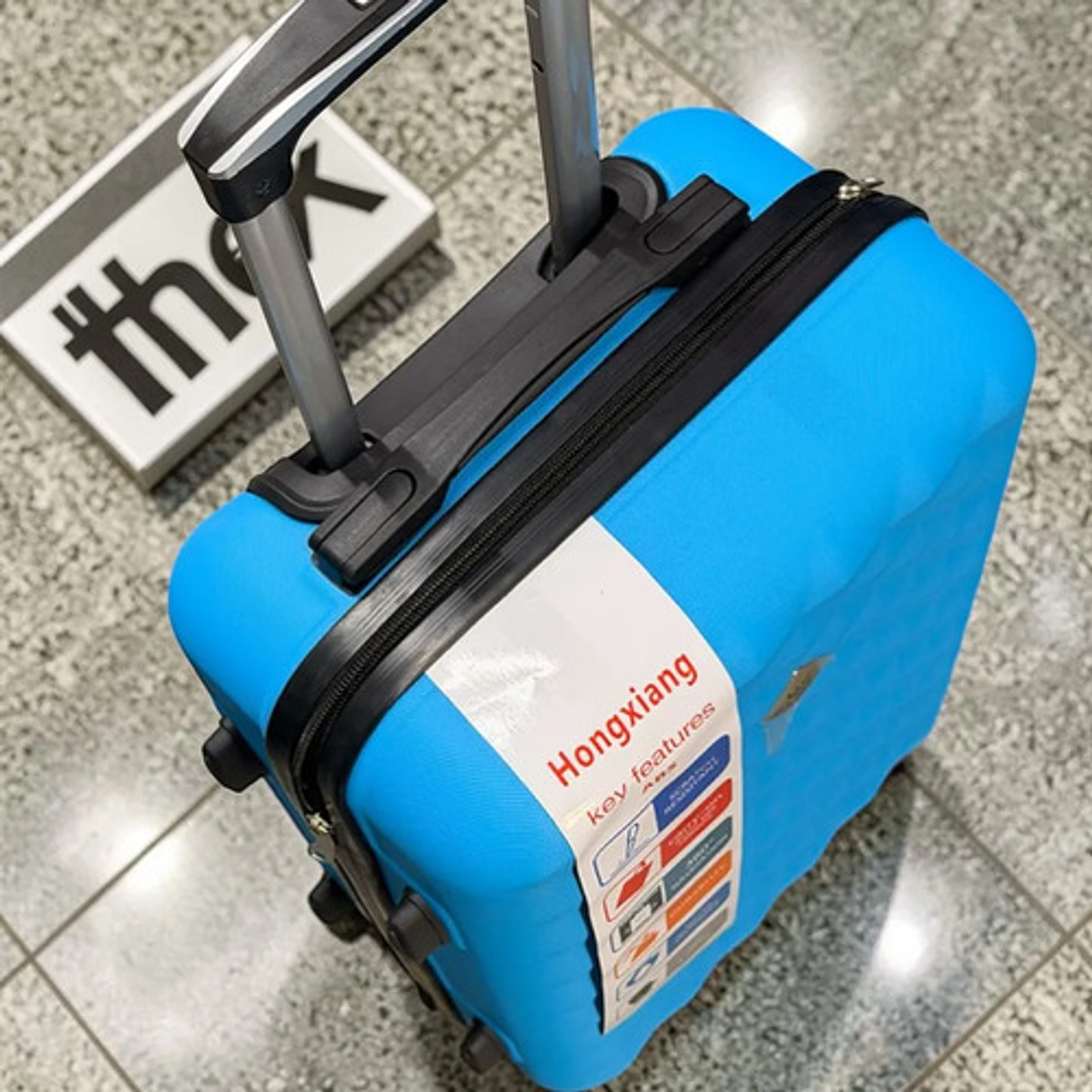Maleta De Viaje Rígida Hongxiang Carry-on Cabina 20 Pulgadas 9