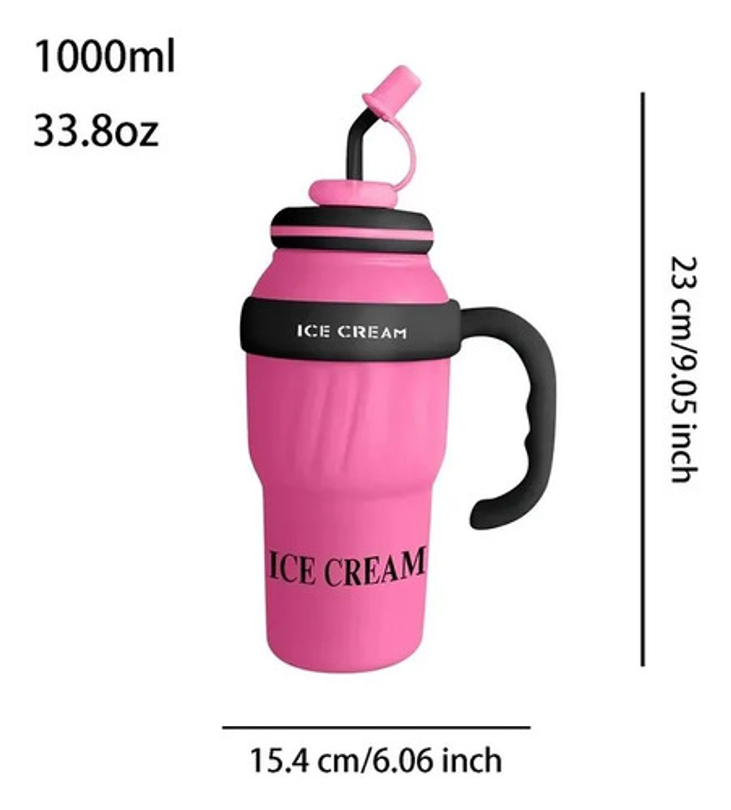 Mug Térmico Thek Acero Inoxidable 1 Litro Frío/calor 3