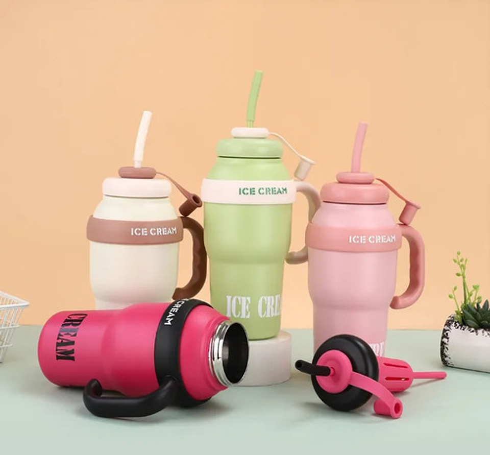 Mug Térmico Thek Acero Inoxidable 1 Litro Frío/calor 8