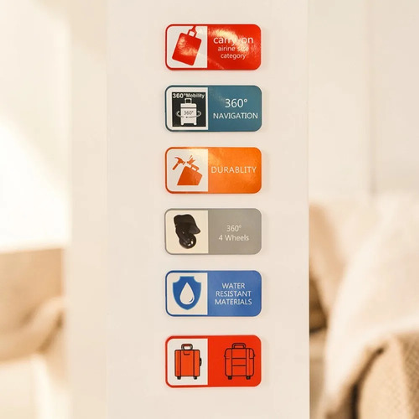 Maleta De Viaje Rígida Hongxiang Carry-on Cabina 20 Pulgadas 2