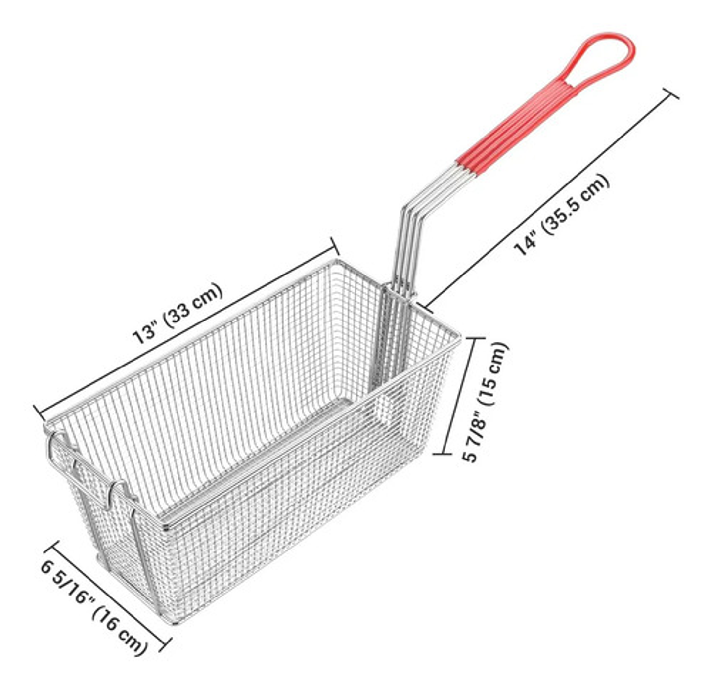 X2 Cesta De Repuesto Para Freidora Acero Inoxidable 3