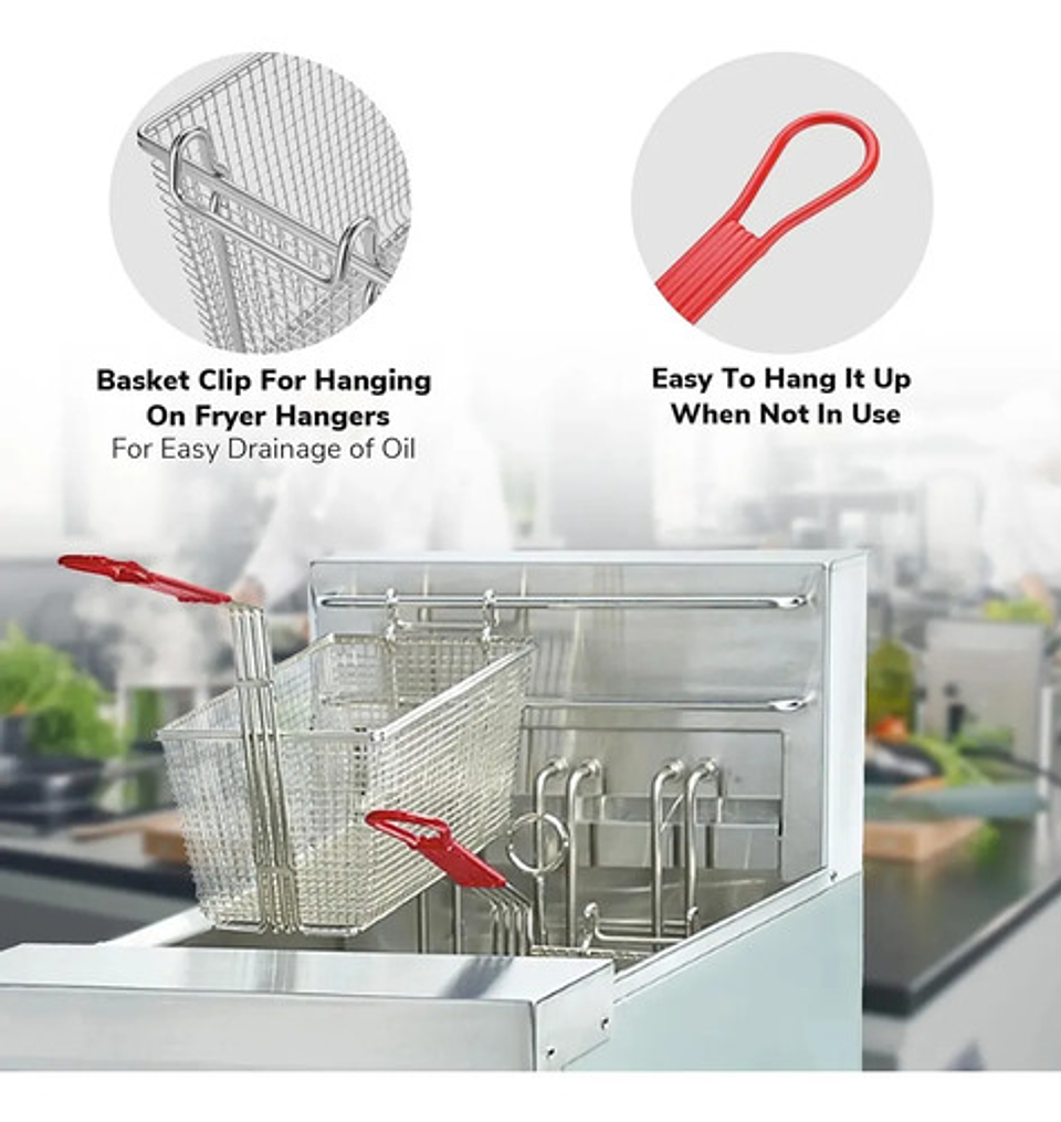 X2 Cesta De Repuesto Para Freidora Acero Inoxidable 7