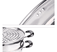 Vaporera Acero Inoxidable 3 Niveles 32cm Cocina Multiuso - Miniatura 5