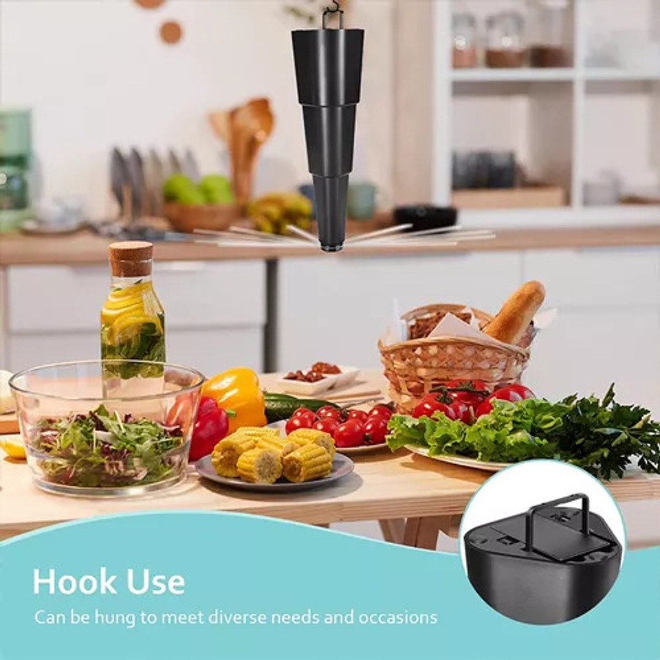 2 Mosquitero, Moscas Repelente, Mosquitero Bateria Aa 7