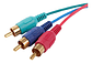 Cable De Vídeo Vga De 1,5 M Y 4,9 Pies Macho A 3 Rca Rgb - Miniatura 7