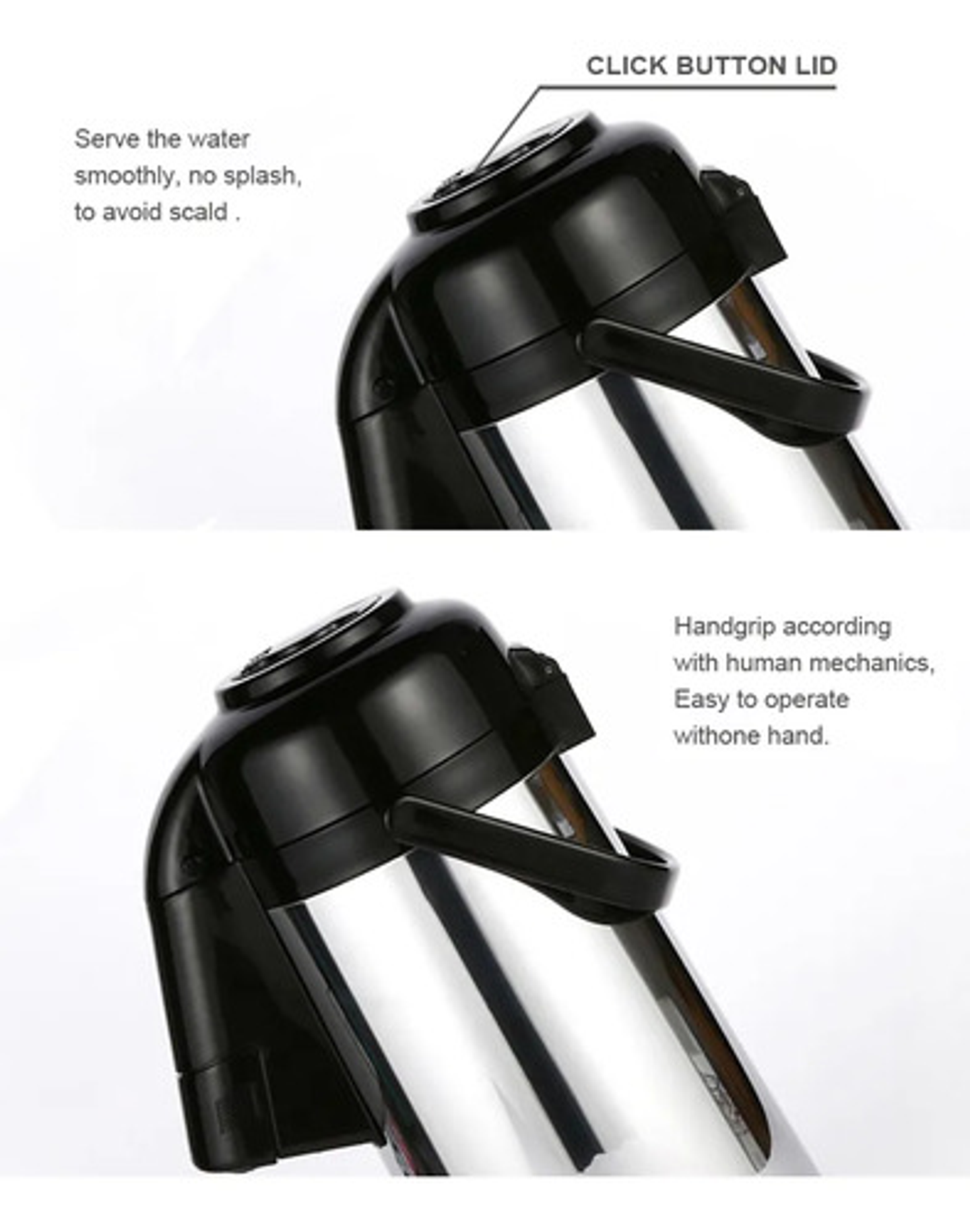 Termo Jarra Acero Inoxidable 3 Litros Con Bomba Manual 9