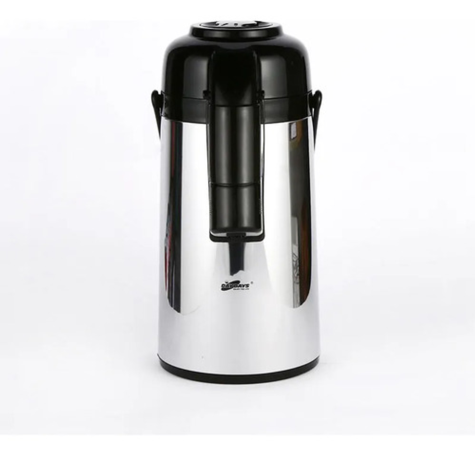 Termo Jarra Acero Inoxidable 3 Litros Con Bomba Manual 10