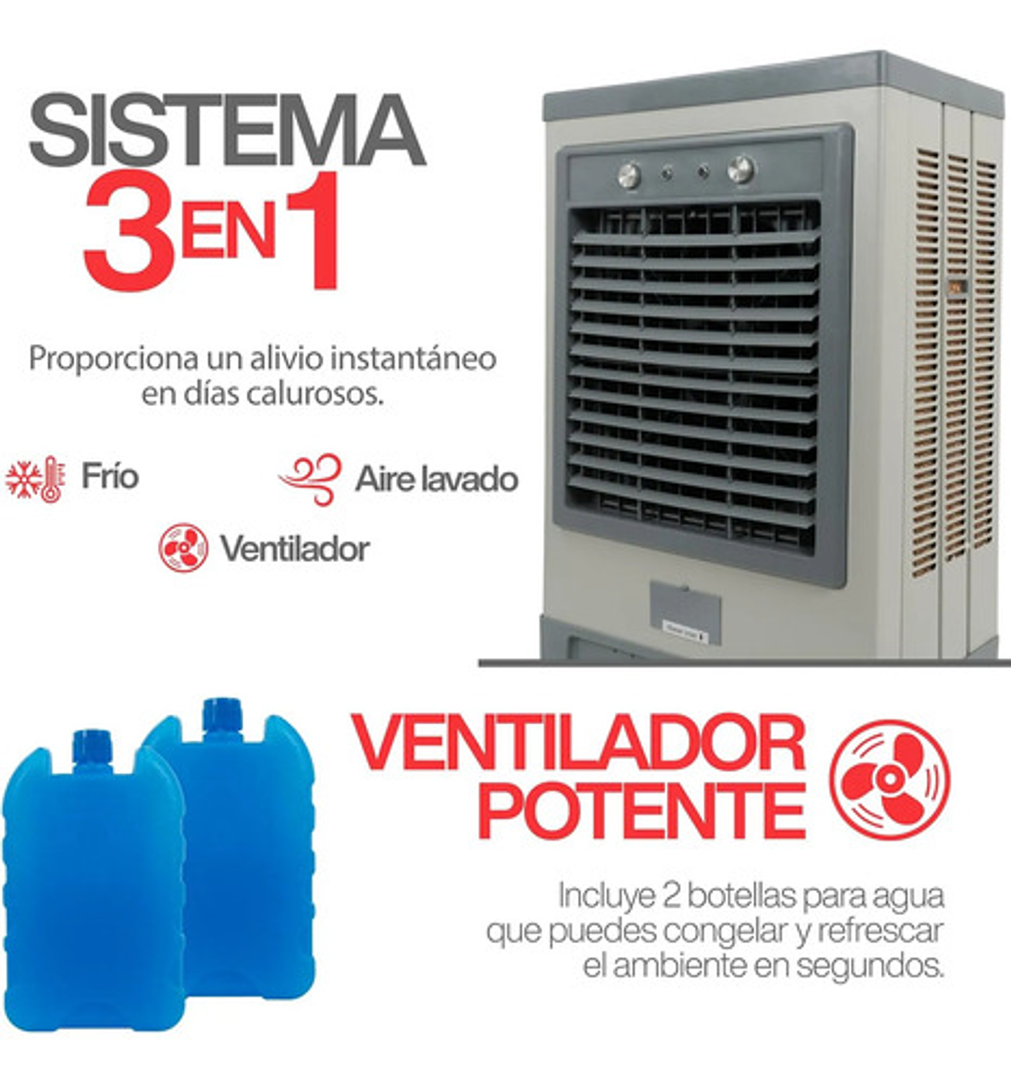 Climatizador Portátil Frío Thek Thk-41235 Negro 2