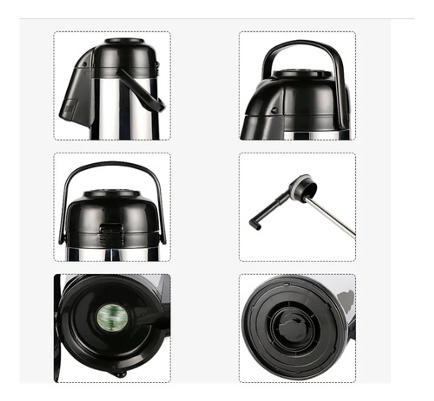 Termo De Mesa 3l Con Sistema De Dispensador A Presión 8