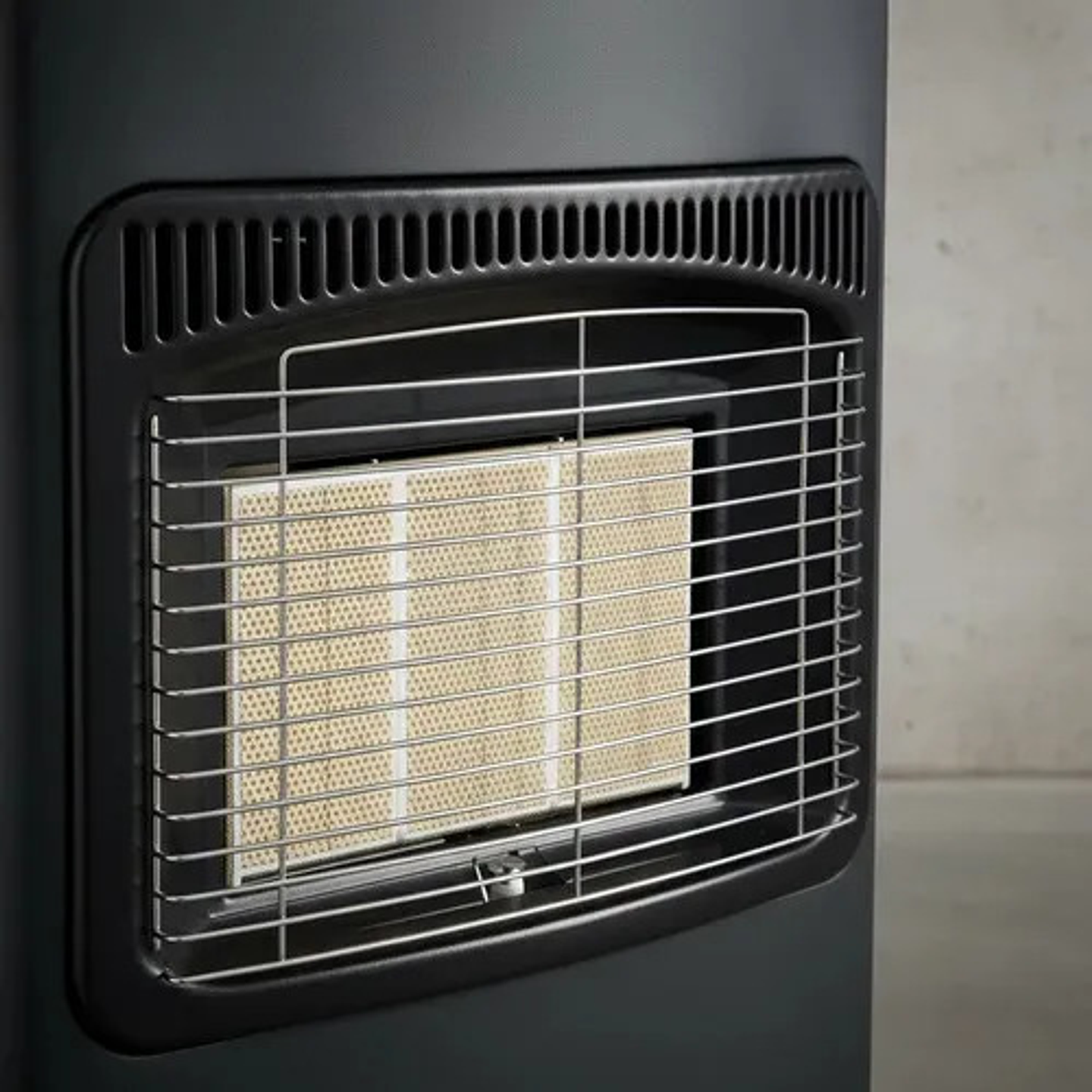 Estufa A Gas Glp 4200w Portátil Interior Con Ruedas Invierno Negro 6